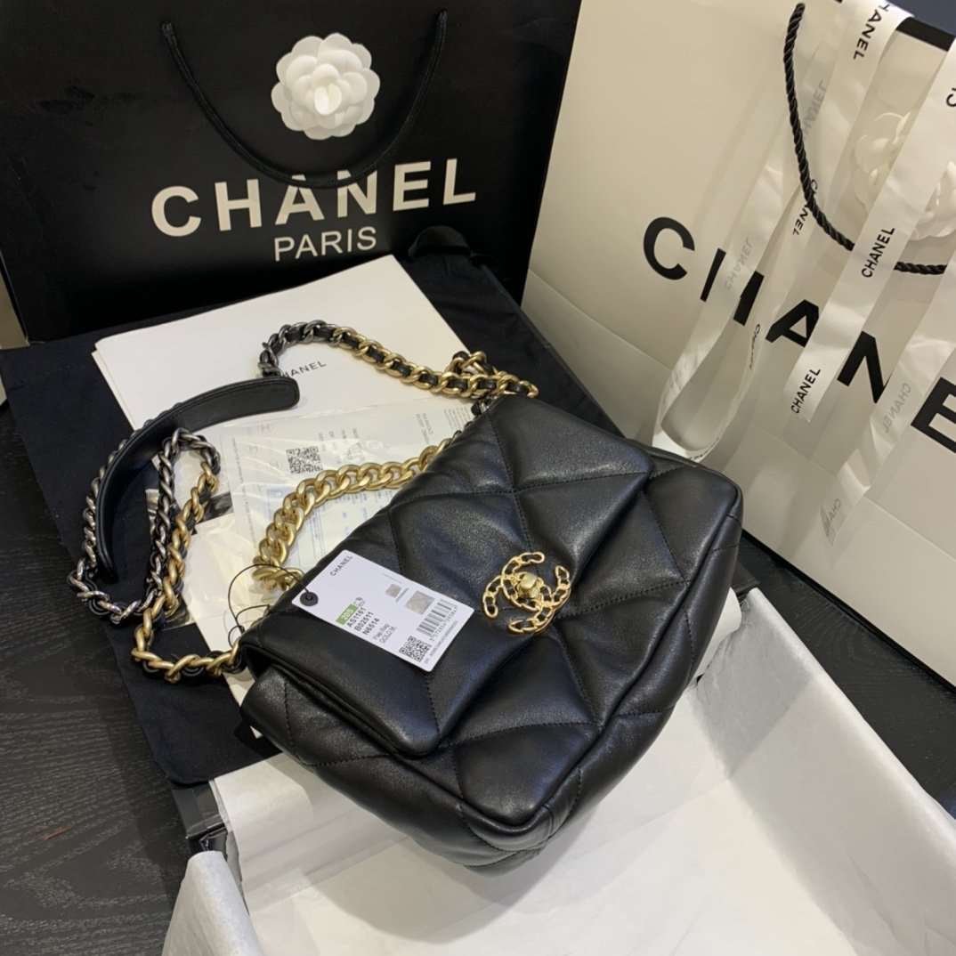 chanel-19-large-flap-bag-3 Shoulder