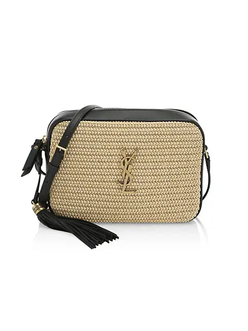 saint-laurent-lou-medium-ysl-monogram-raffia-camera-bag Crossbody