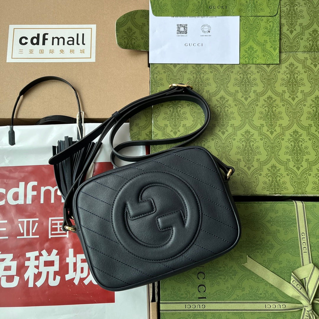gucci-blondie-small-shoulder-dark-blue-leather-bag-21x15-5x5cm Crossbody