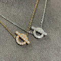 HERMES ECHAPEE NECKLACE DIAMOND