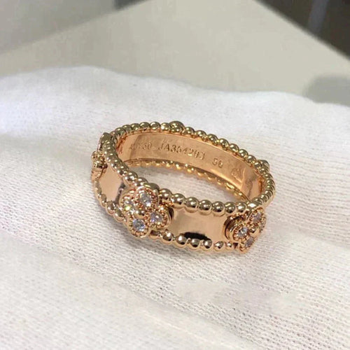 VCA PERLEE DIAMOND RING