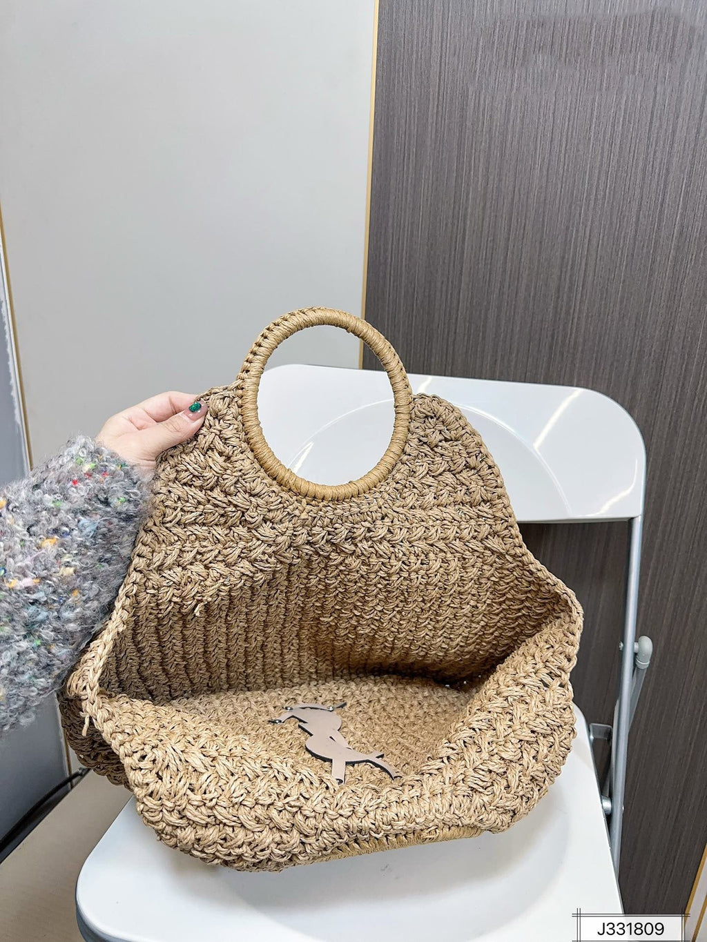 ysl-saint-laurent-summer-raffia-tote-bag-41x37cm Tote