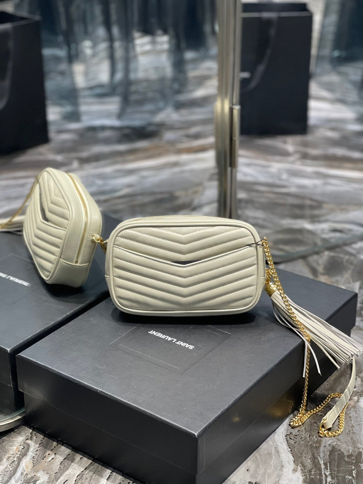 ysl-loulou-mini-camera-bag-18cm-white Crossbody