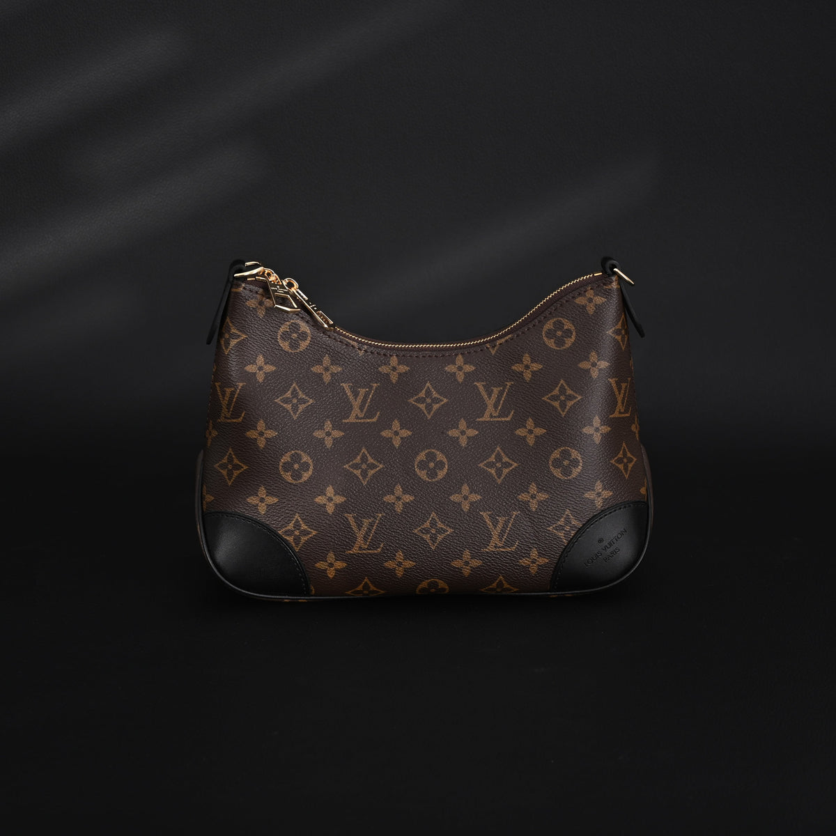 louis-vuitton-boulogne-monogram-canvas-shoulder-bag-classic-brown-m45831 Shoulder