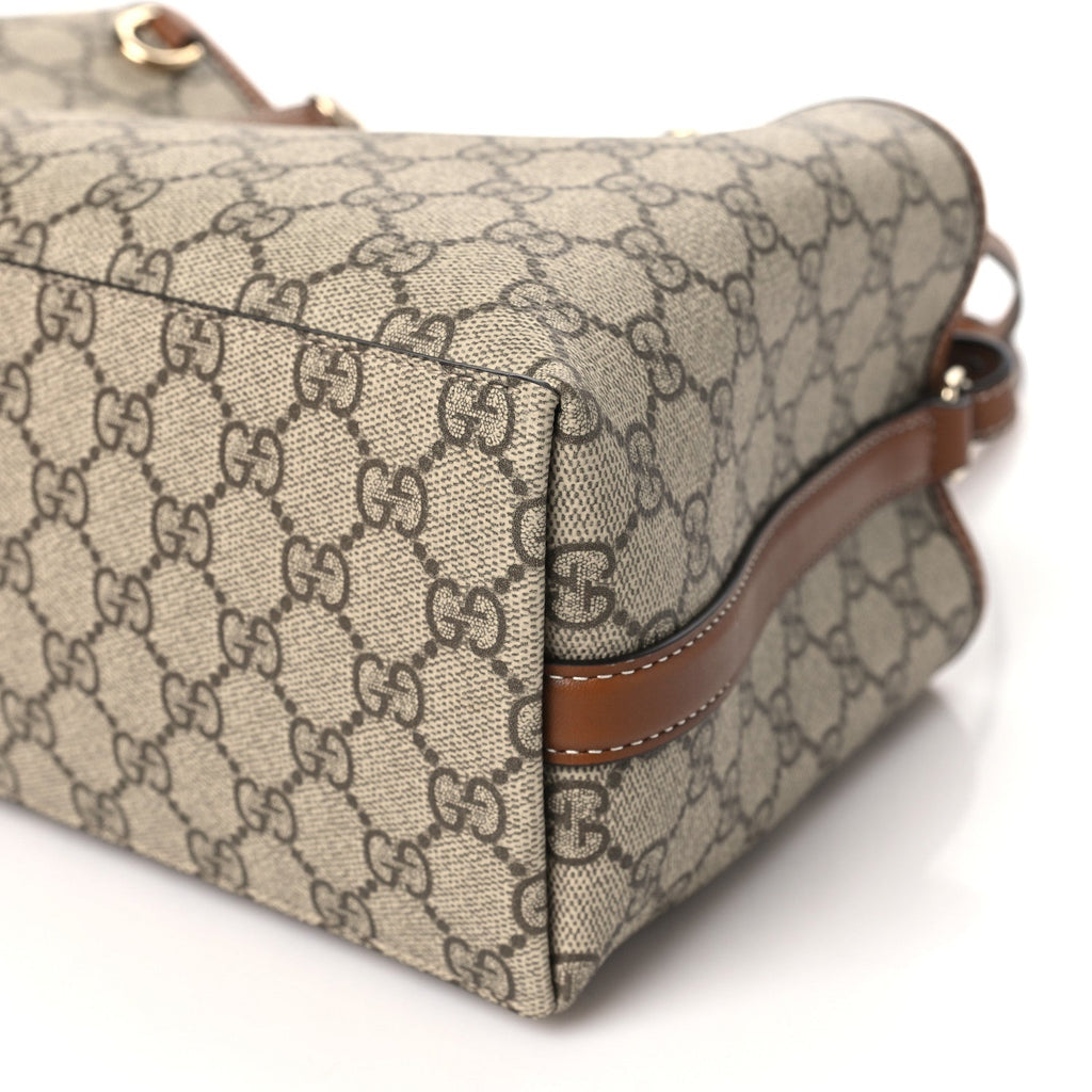 gg-supreme-monogram-medium-tote-bag-beige-dark-brown Tote