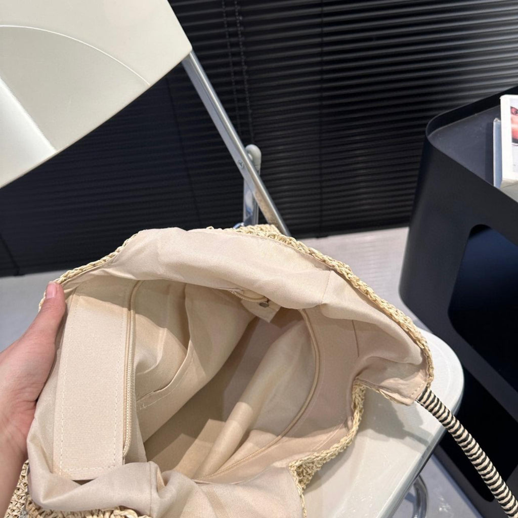 saint-laurent-ysl-raffia-bag Tote