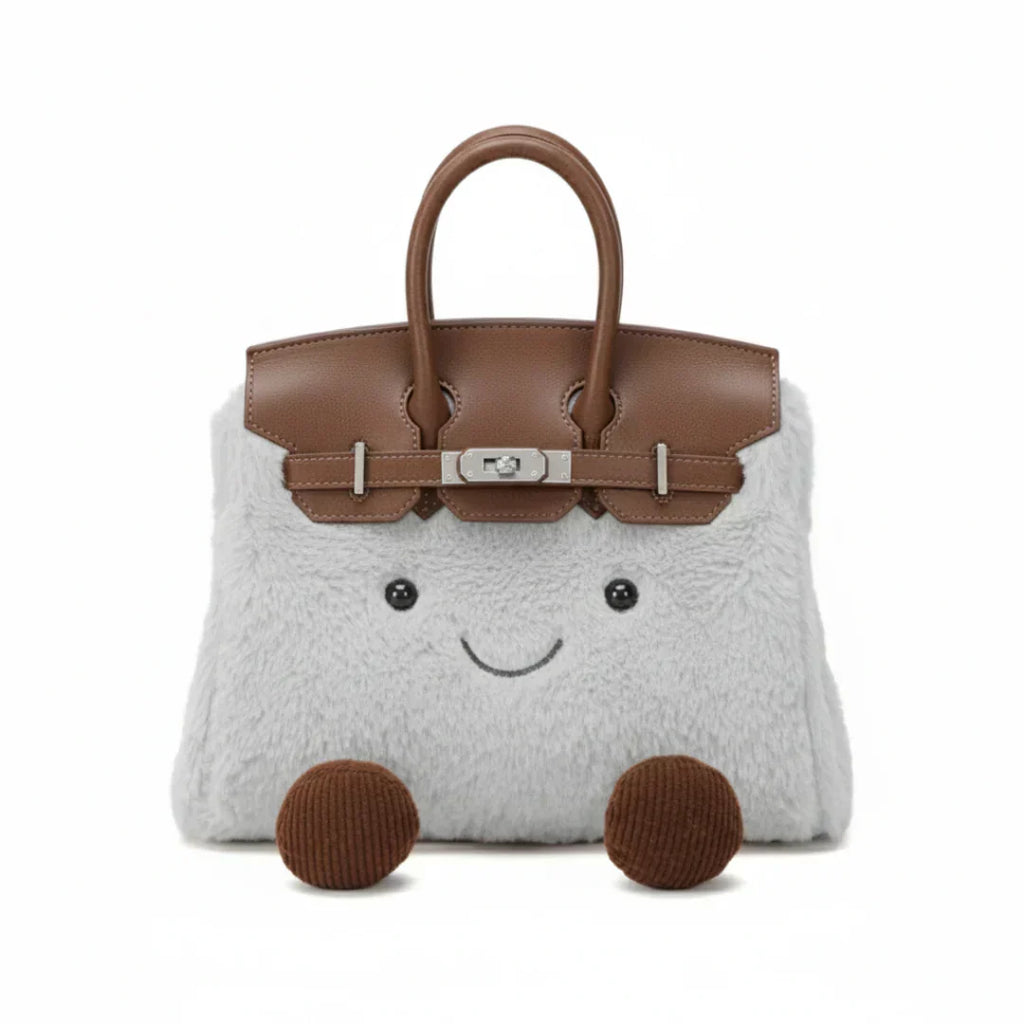 jellycat-birkin-fluffy-bag Handle