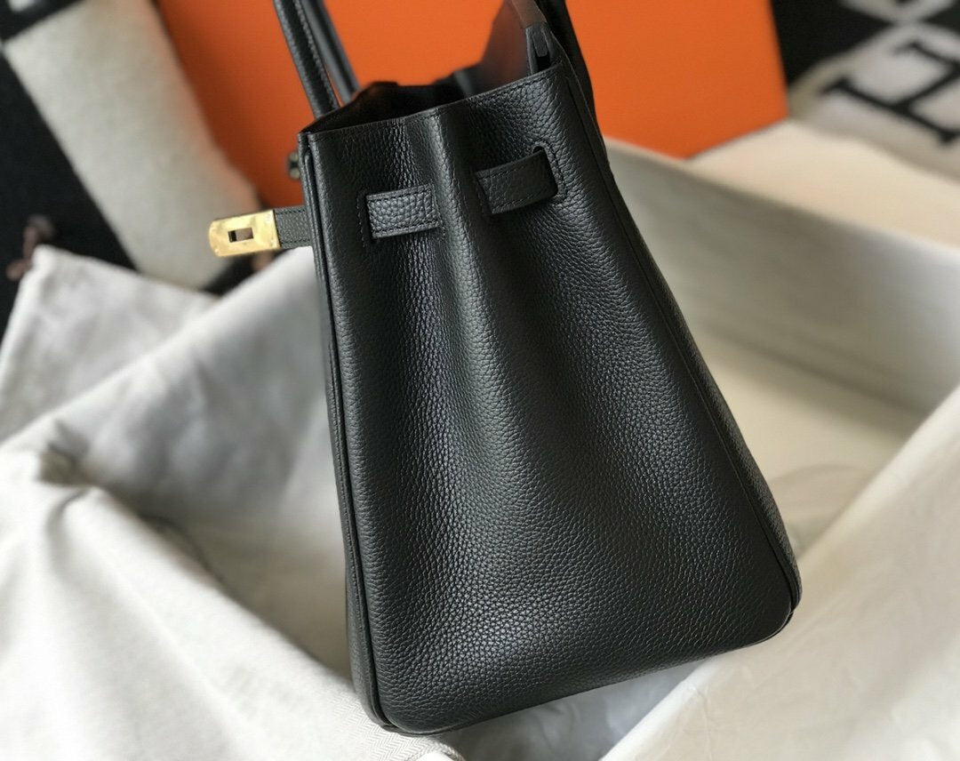 hermes-handle-bag-30cm-black Handle