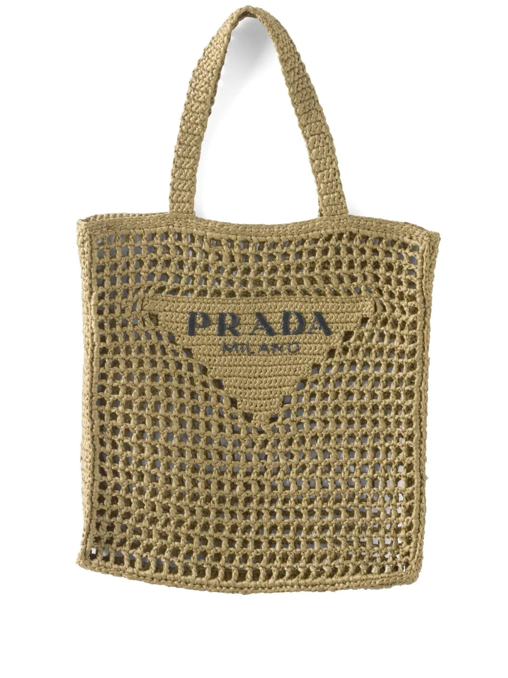 prada-triangle-logo-raffia-tote-bag Tote
