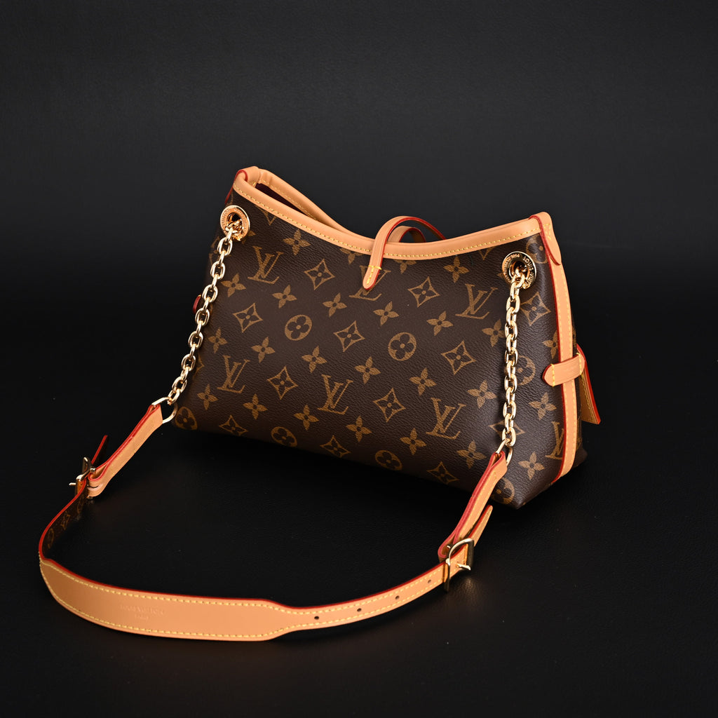 louis-vuitton-carryall-bb-monogram-canvas-shoulder-bag-classic-brown-m13014 Shoulder