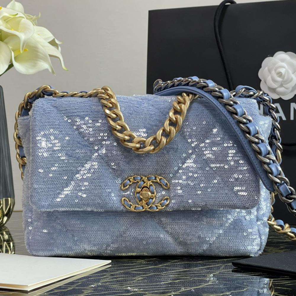 chanel-19-sequin-flap-bag-copy Crossbody