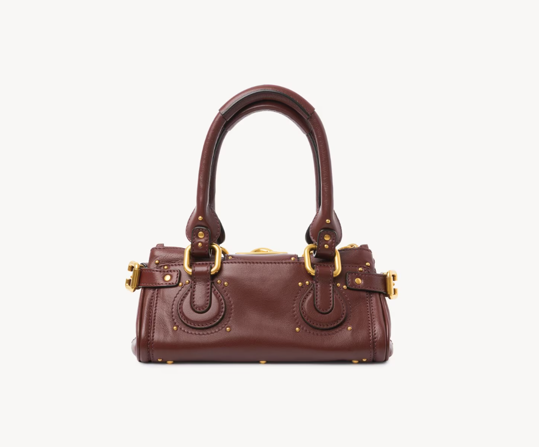 chloe-small-paddington-bag-in-grained-leather Handle