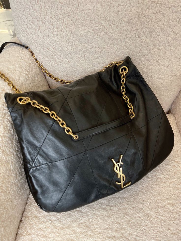 ysl-saint-laurent-chain-leather-shoulder-bag Shoulder