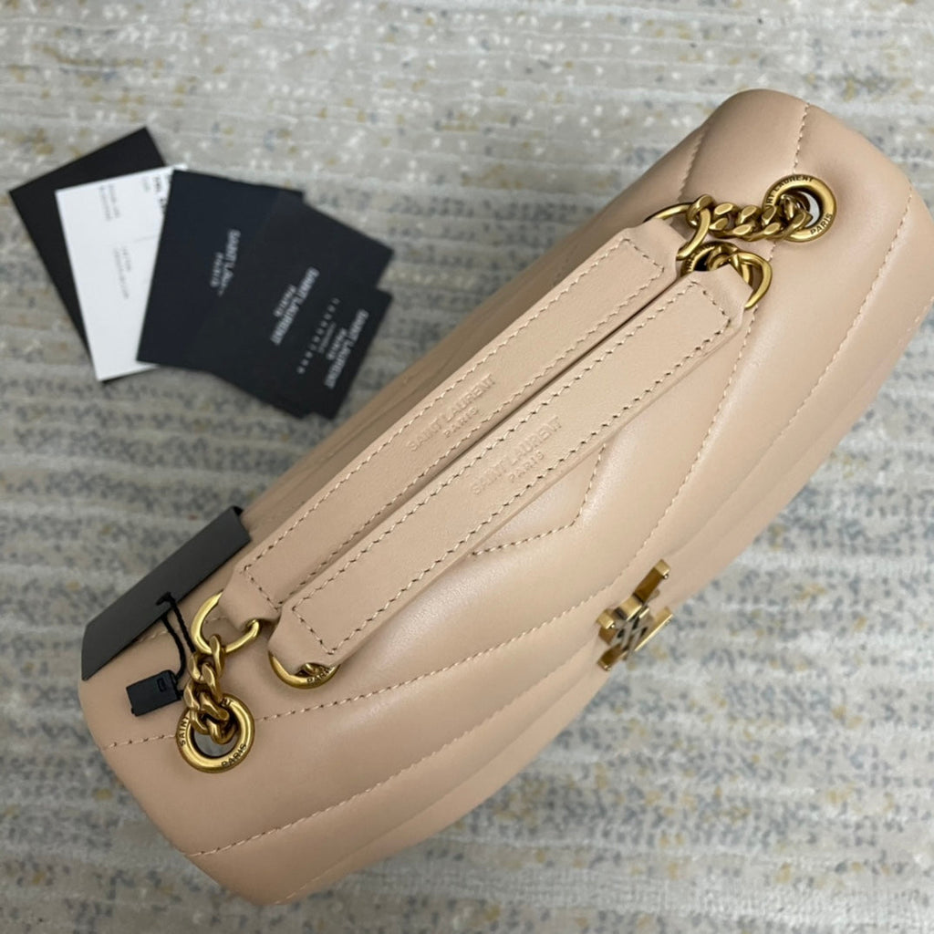 ysl-small-loulou-23-beige-leather-gold-23x17x9cm Crossbody
