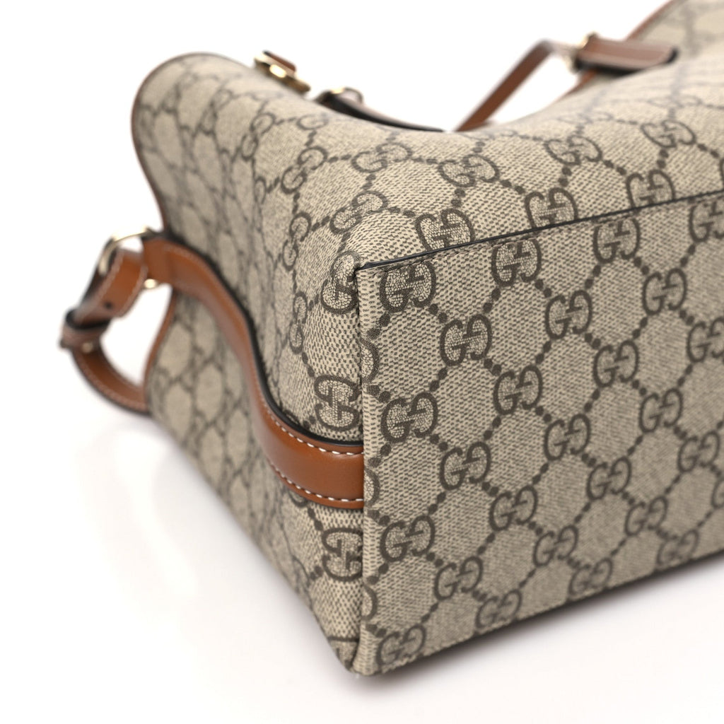 gg-supreme-monogram-medium-tote-bag-beige-dark-brown Tote