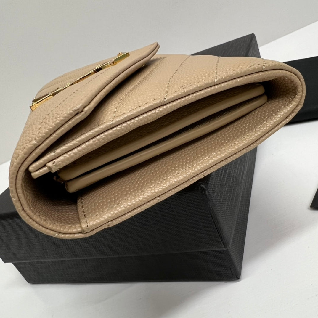 ysl-long-wallet-beige-leather-gold-tone-10772-19cm Handle