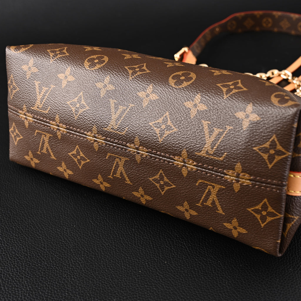 louis-vuitton-carryall-bb-monogram-canvas-shoulder-bag-classic-brown-m13014 Shoulder