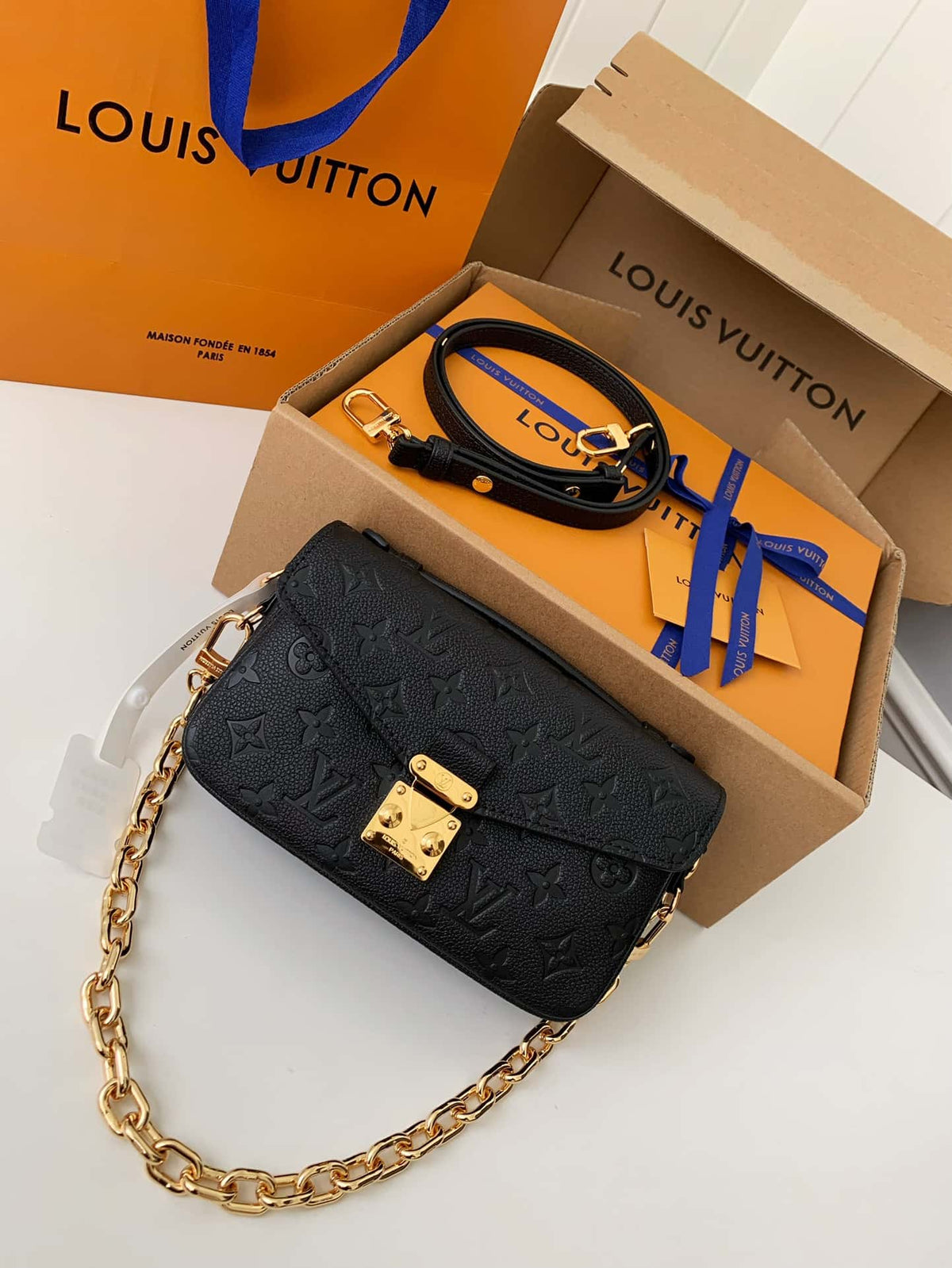 louis-vuitton-monogram-empreinte-handbag Shoulder