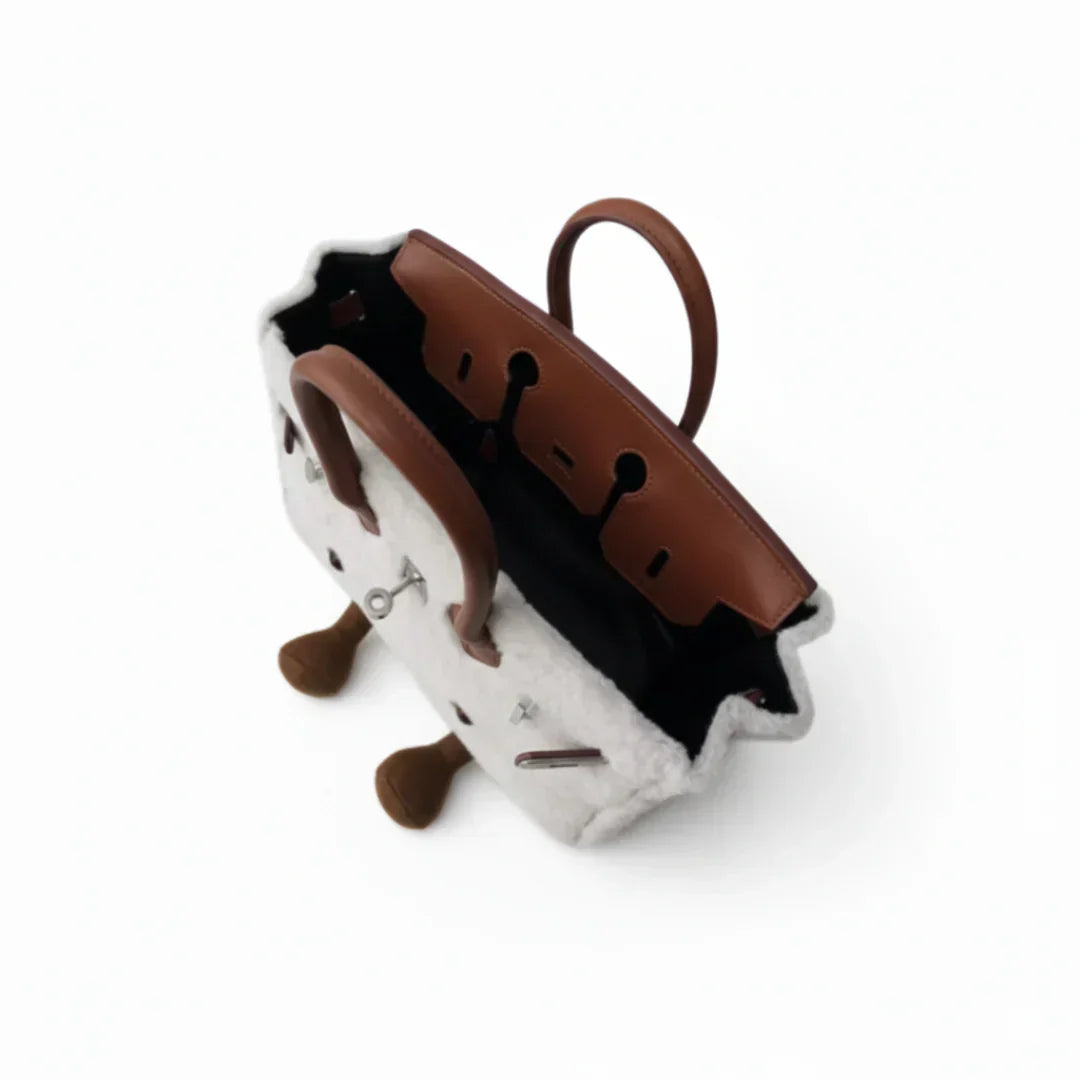 jellycat-birkin-fluffy-bag Handle