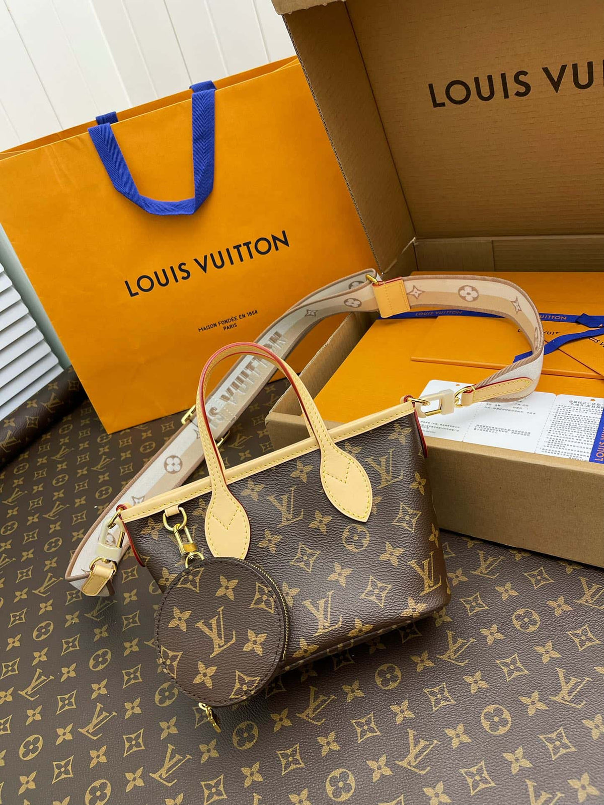 louis-vuitton-lv-neverfull-bag Tote