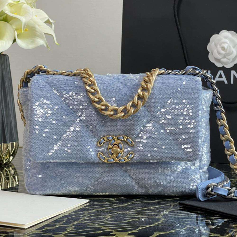 chanel-19-sequin-flap-bag-copy Crossbody