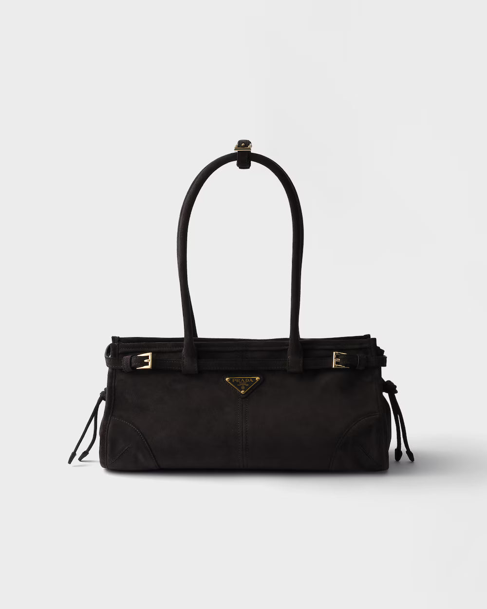 prada-bonnie-medium-suede-handbag Handle