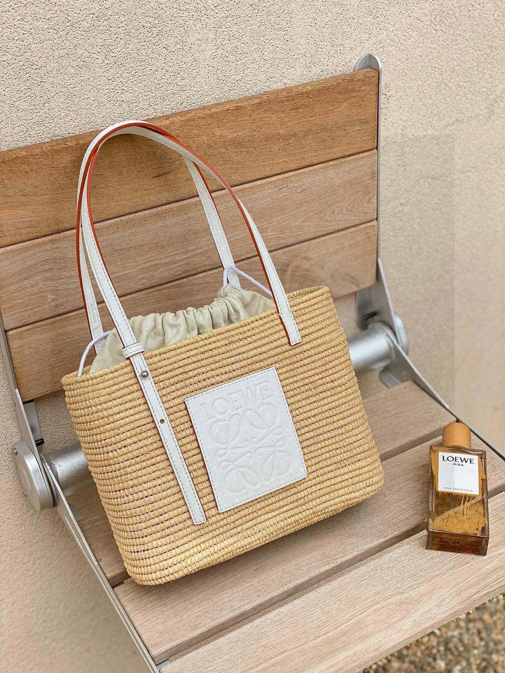 loewe-small-square-basket-bag-in-raffia-and-calfskin-naturalwhite Shoulder