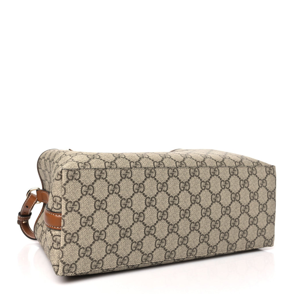 gg-supreme-monogram-medium-tote-bag-beige-dark-brown Tote