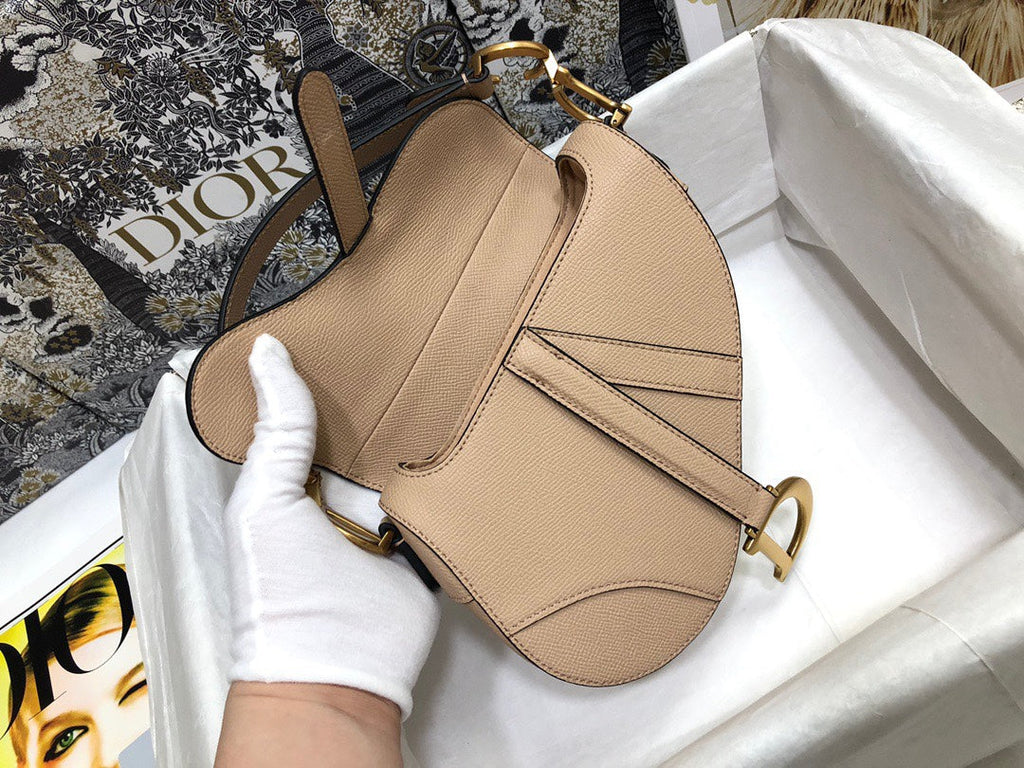 dior-saddle-small-nude-color-21x18x5-cm Shoulder