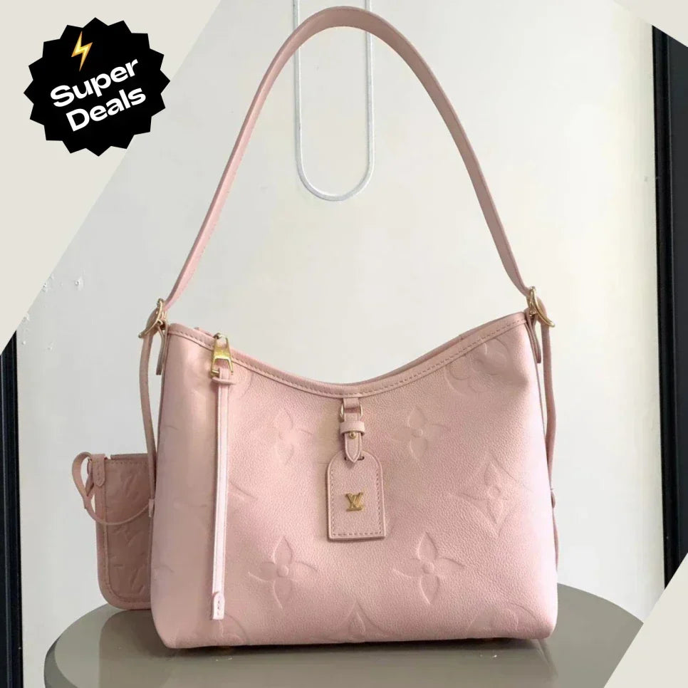 louis-vuitton-lv-carryall-pm-pink-bag Shoulder