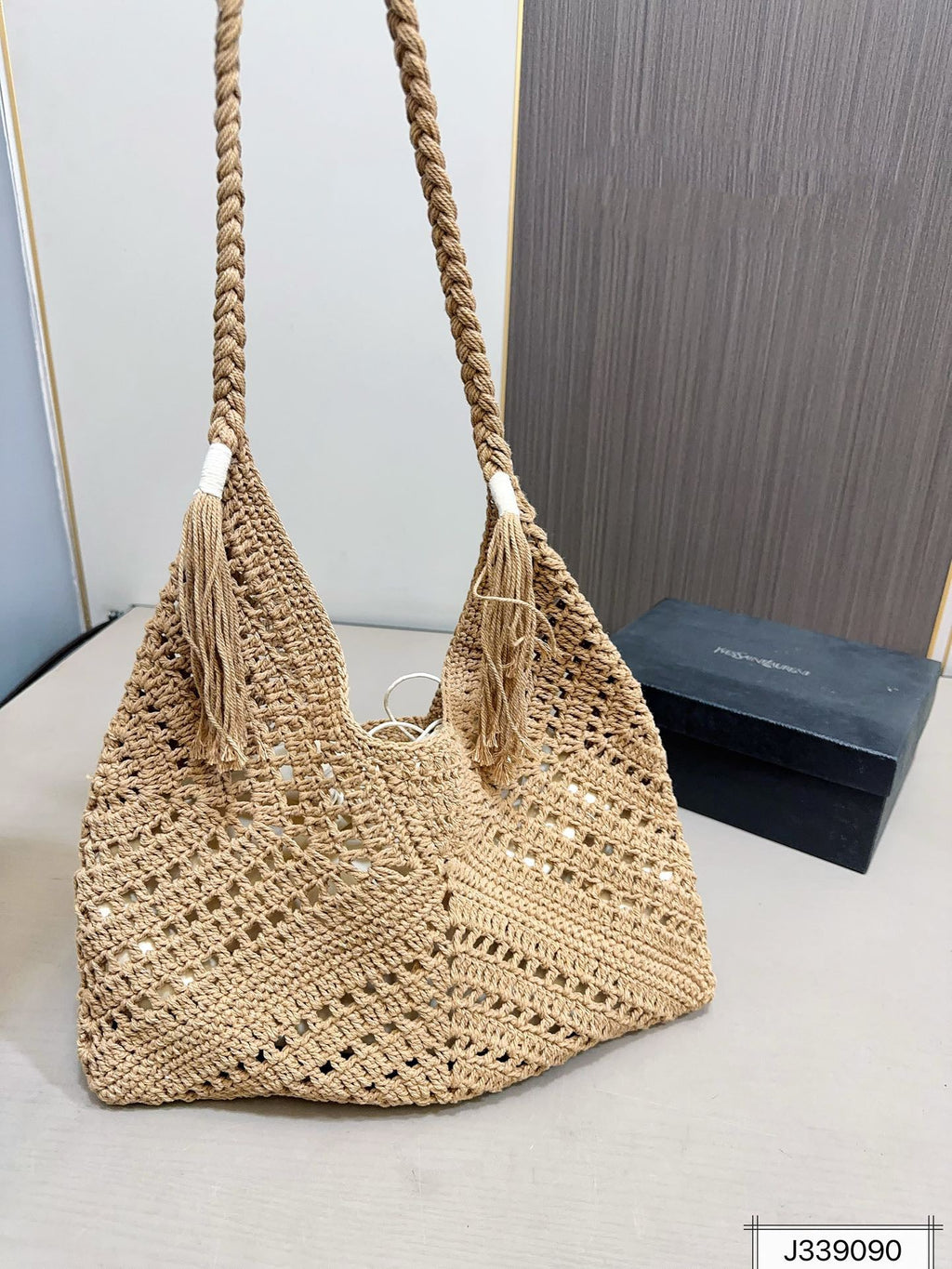 saint-laurent-ysl-raffia-tote-bag-beach-casual-37x22cm Tote