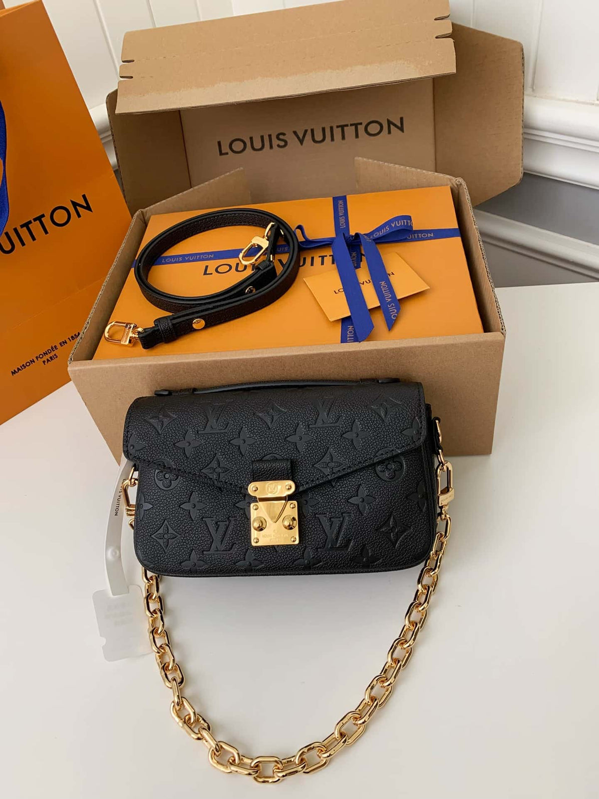 louis-vuitton-monogram-empreinte-handbag Shoulder