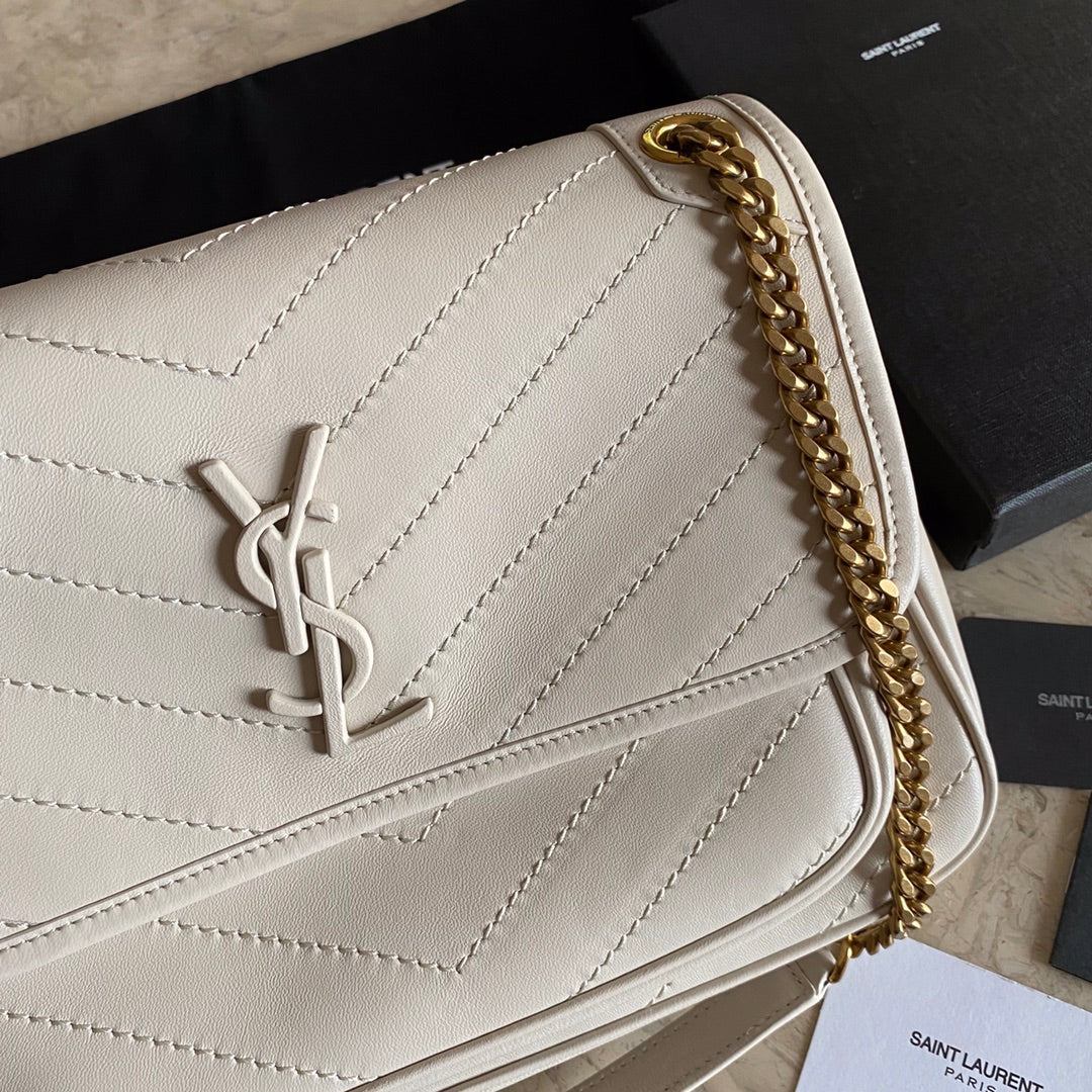 ysl-niki-medium-chain-bag-in-lambskin-blanc-vintage-28-x-20-x-8-5-cm Shoulder