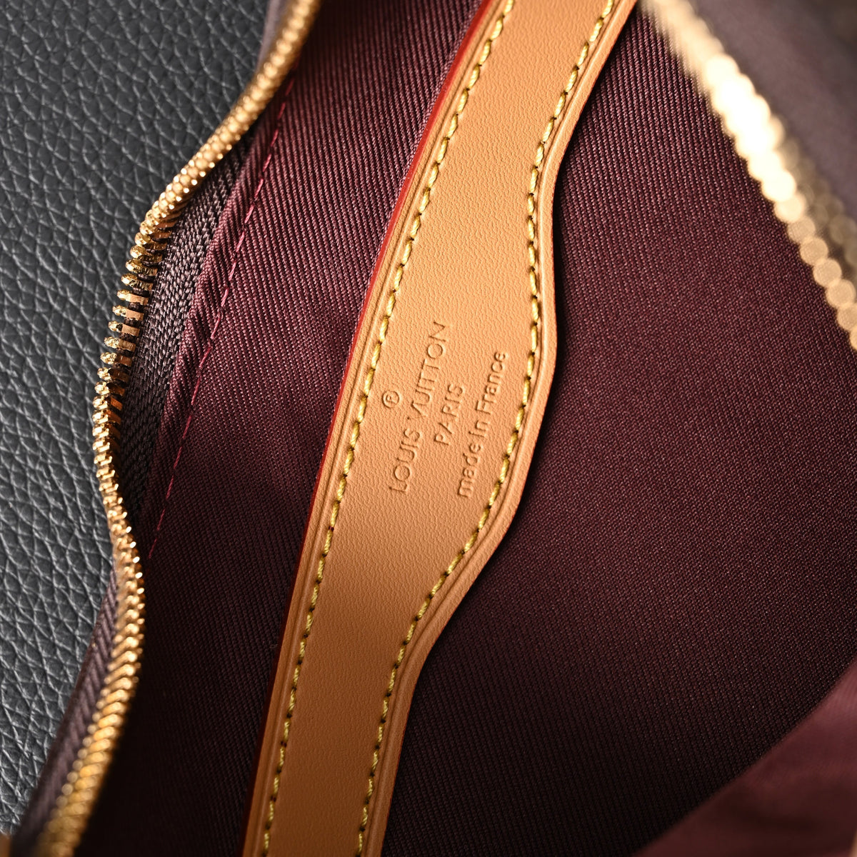 louis-vuitton-boulogne-monogram-canvas-shoulder-bag-classic-brown-with-vachetta-leather-trim-m45832 Shoulder