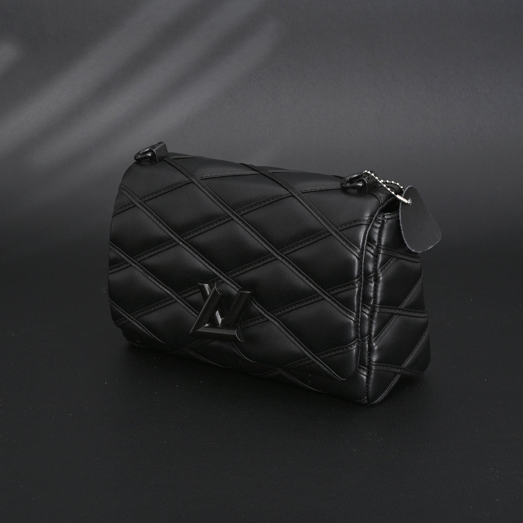 louis-vuitton-go-14-mm-quilted-leather-chain-shoulder-bag-black Shoulder
