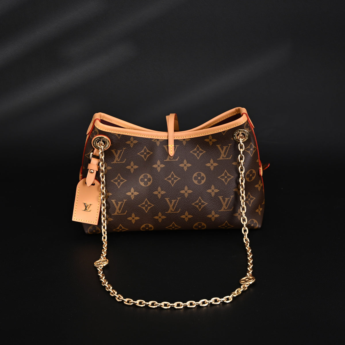 louis-vuitton-carryall-bb-monogram-canvas-shoulder-bag-classic-brown-m13014 Shoulder