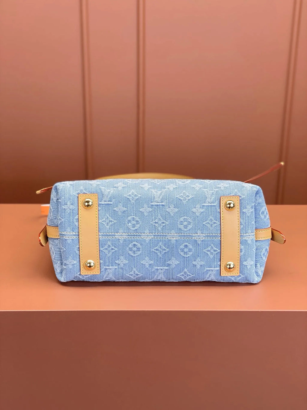 lv-carryall-denim-bag Shoulder