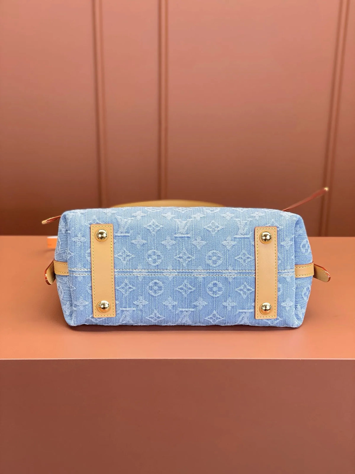 lv-carryall-denim-bag Shoulder