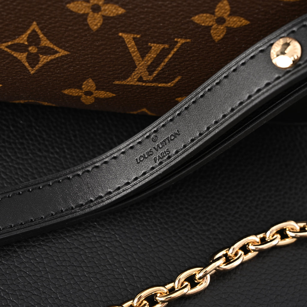 louis-vuitton-boulogne-monogram-canvas-shoulder-bag-classic-brown-m45831 Shoulder