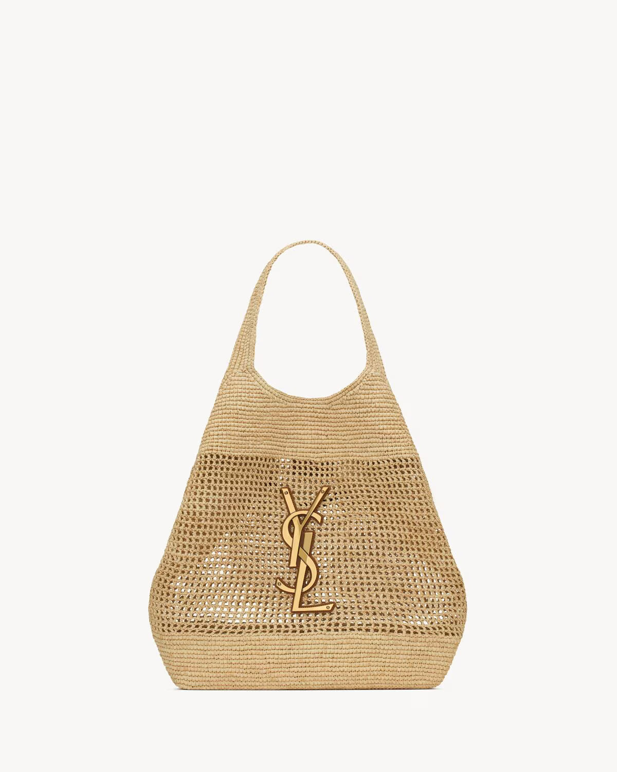 ysl-icare-in-raffia Tote