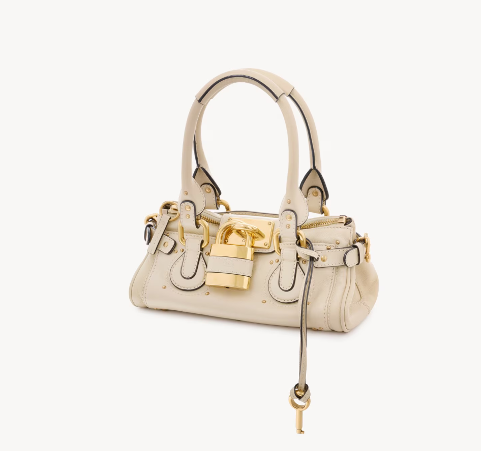 chloe-small-paddington-bag-in-grained-leather Handle