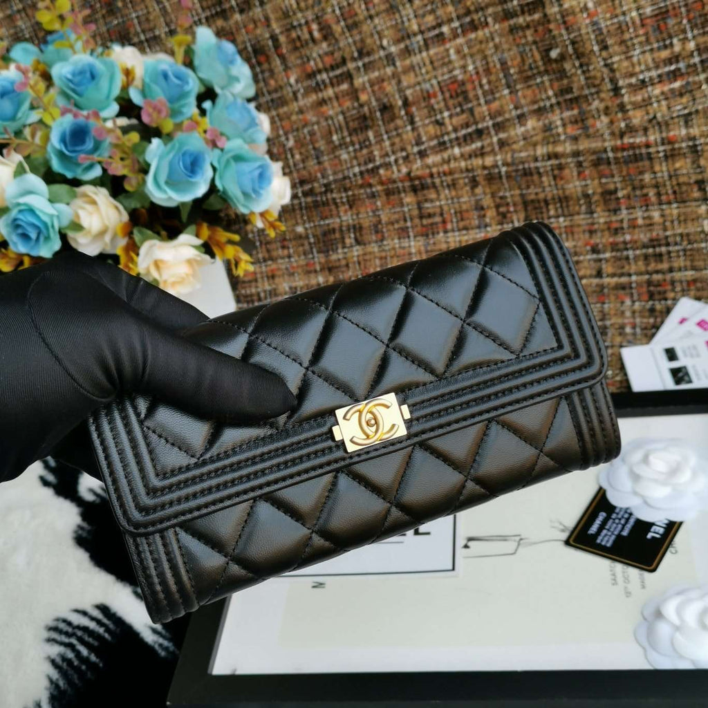 chanel-boy-long-flap-wallet-lambskin-copy ohter
