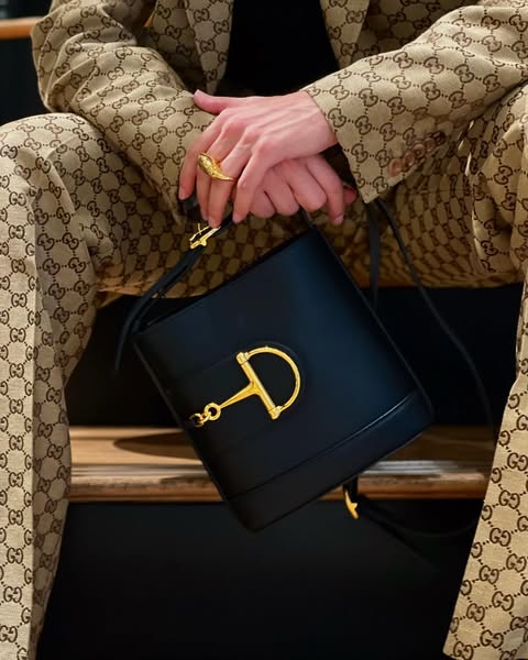 gucci-small-horsebit-embellished-leather-bucket-bag Shoulder