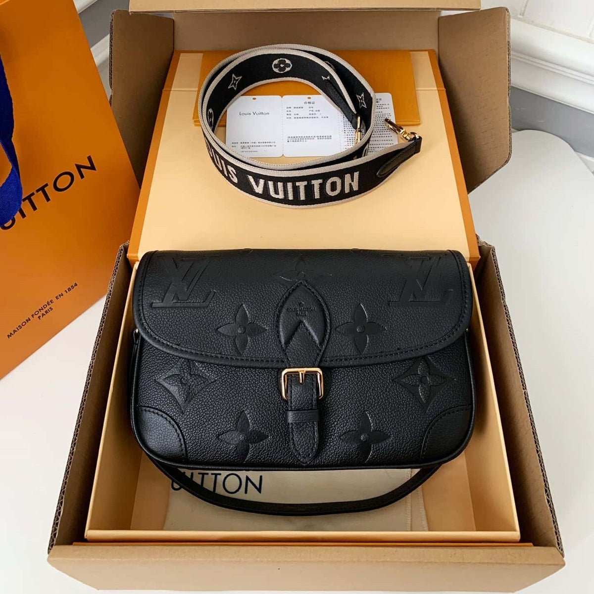louis-vuitton-lv-diane-handbag Shoulder