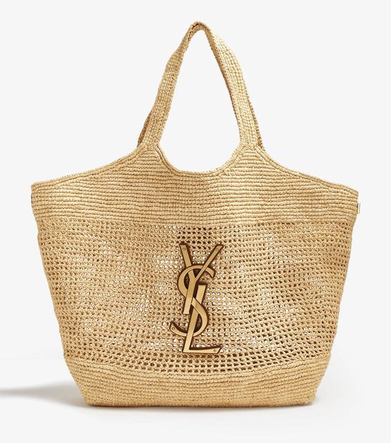 saint-laurent-ysl-raffia-icare-tote-bag Tote