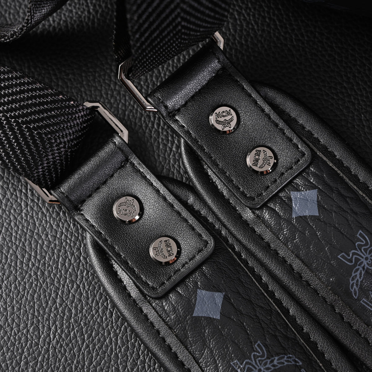 mcm-stark-visetos-medium-backpack-black-monogram-with-studded-detailing ohter
