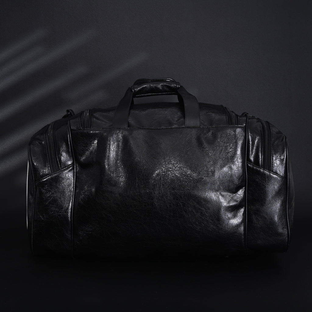 balenciaga-x-adidas-large-duffel-travel-bag-black-with-trefoil-logo-and-triple-stripes Handle
