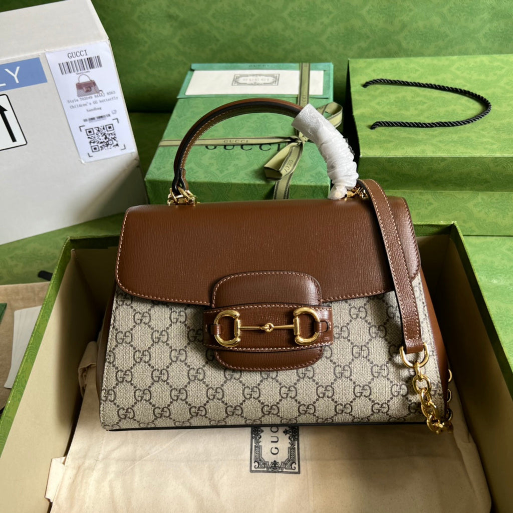 gucci-horsebit-1955-medium-ophidia-and-brown-leather-29x20x13cm Handle