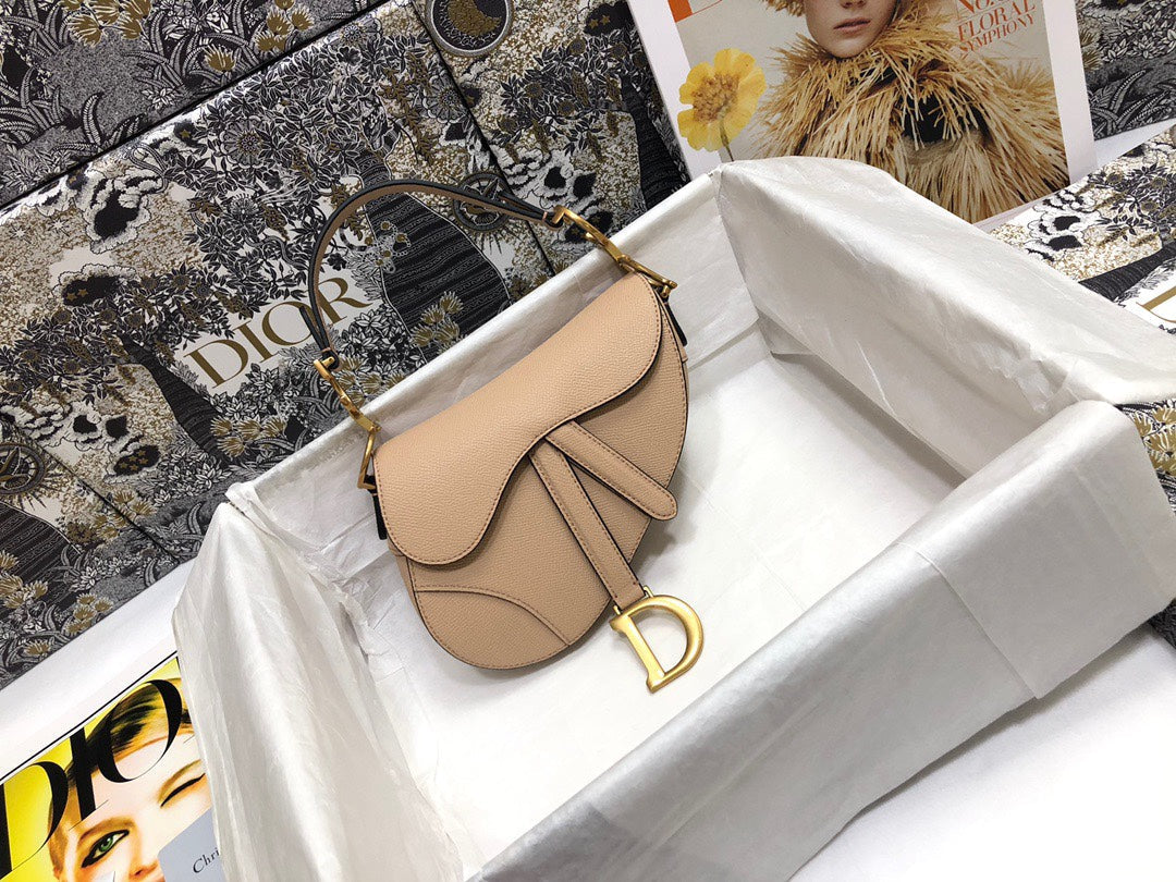 dior-saddle-small-nude-color-21x18x5-cm Shoulder