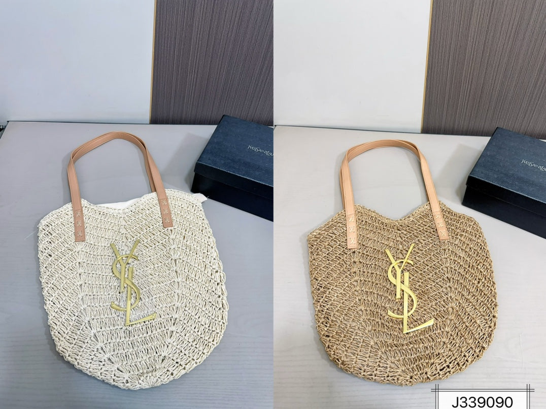 ysl-saint-laurent-vacation-casual-raffia-woven-tote-bag-35x32cm Tote
